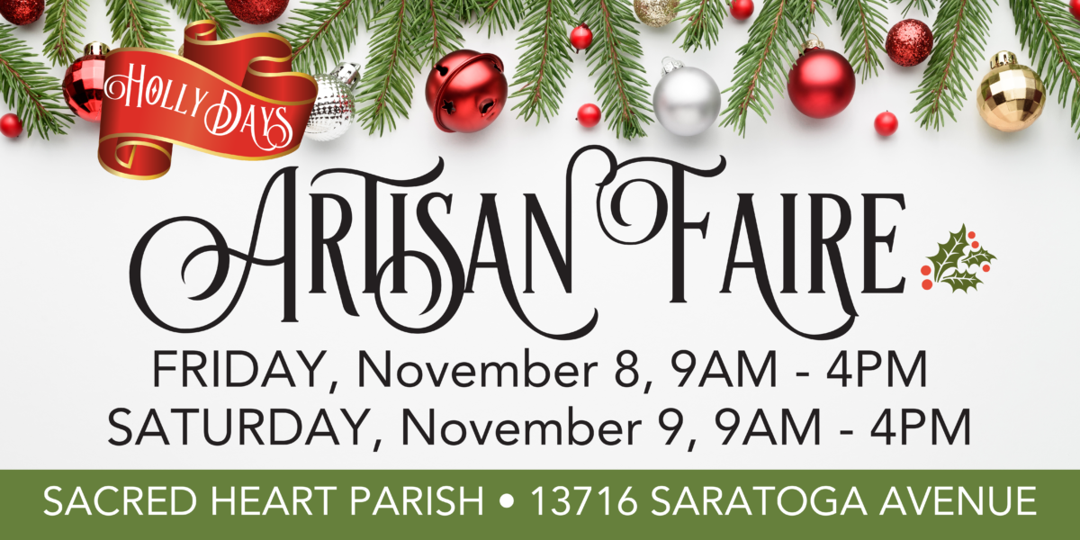 2024 Saratoga Holly Days Artisan Faire